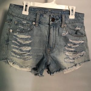 American eagle jean shorts